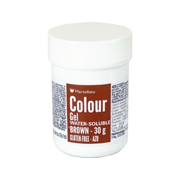 [173464] Colour Gel Brown Water-Soluble 30 g Martellato