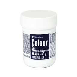 [173463] Colour Gel Black Water-Soluble 30 g Martellato