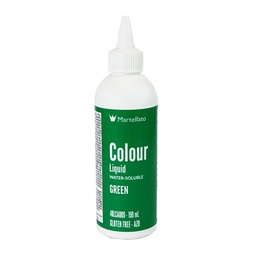 [173459] Colour Liquid Green Water-Soluble 190 ml Martellato