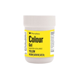 [173472] Colour Gel Yellow Water-Soluble 30 g Martellato