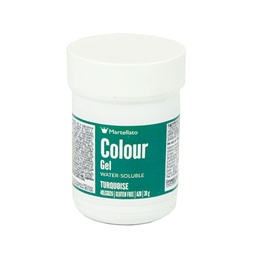 [173470] Colour Gel Turquoise Water-Soluble 30 g Martellato