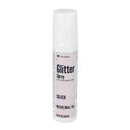 [173487] Spray Glitter Silver Top Decoration 100 ml Martellato