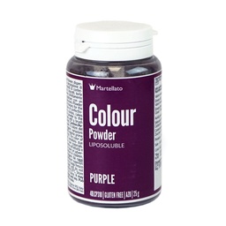 [173446] Colour Powder Violet Liposoluble 25 g Martellato