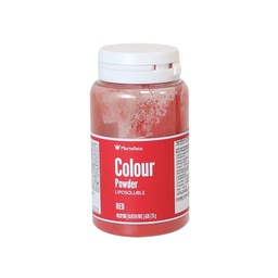 [173444] Colour Powder Red Liposoluble 25 g Martellato