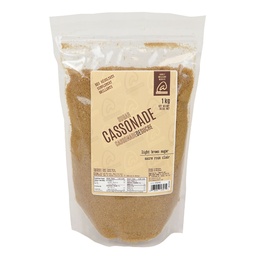 [257034] Cassonade Light Brown Sugar 1 kg Almondena