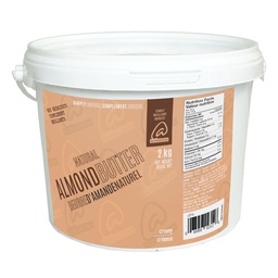 [150181] Almond Butter Natural Creamy 2 kg Almondena