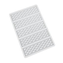 [ARTG-9254] Silicone Mold Lace Mat Lattice 5 cavity 1 pc Artigee