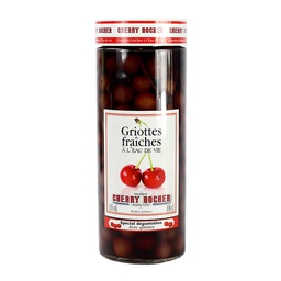 [152630] Cerises avec queue dans la liqueur . 1 L Cherry Rocher