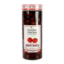 [152630] Cherries with Stem in Liquor. 1 L Cherry Rocher