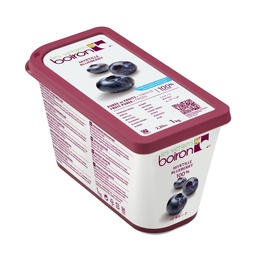 [152875] Purée de Bleuets Sauvages 100% Pure Surgelée 1 kg Boiron