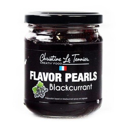 [163850] Flavour Pearls Blackcurrant 200 g Christine Tennier