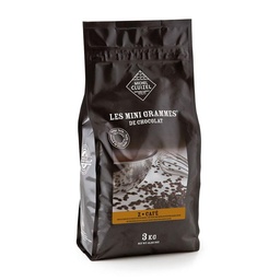 [170292] Couverture Z-Cafe 60% Dark Chocolate MiniGram 3 kg Michel Cluizel