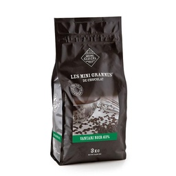 [170305] Couverture Vanuari Dark 63% Minigram DEAL 3 kg Michel Cluizel