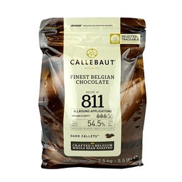 [173037] Semi Sweet 811 Callets 2.5 kg Callebaut