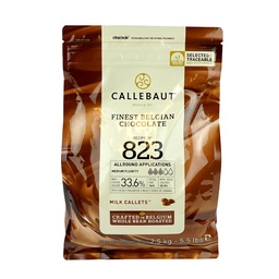 [173042] Couverture au Lait 823 Callets 2.5 kg Callebaut