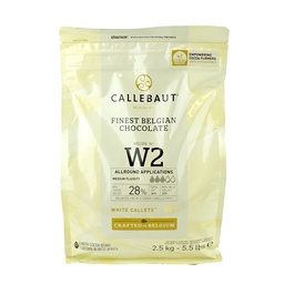 [173047] Couverture Choc. Blanc W2 Callets 2.5 kg Callebaut