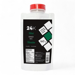 [181920] Mint Leaves Flakes Rubbed 160 g 24K