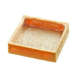 [236281] Vanilla Tart Shells Large Square 7.1cm 45 pc La Rose Noire