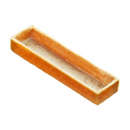 [236288] Vanilla Tart Shells Rectangle 10cm 70 pc La Rose Noire