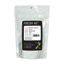 [240650] Mandarin Segment Freeze Dried 150 g Fresh-As