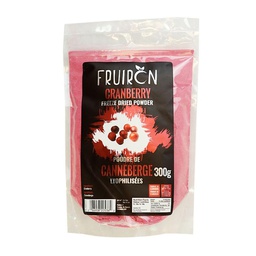 [241113] Poudre de Canneberge Liophilisée 300 g Fruiron