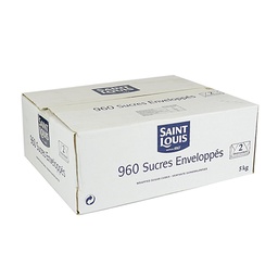 [258013] Cubes de Sucre Enveloppés (960u.) 5 kg Qualifirst