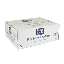 [258013] Cubes de Sucre Enveloppés (960u.) 5 kg Qualifirst