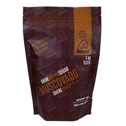 [258052] Sucre Muscovado (Noir) 1 kg Almondena