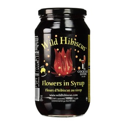 [150955] Fleurs d'Hibiscus Entières au Sirop 2.5 livres Wild Hibiscus